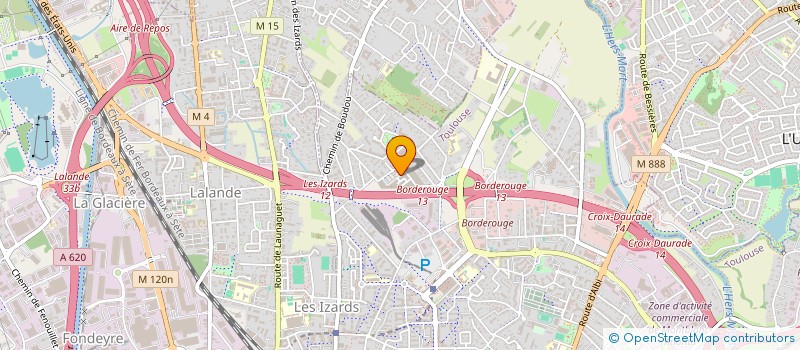 localisation de l'entreprise MONSIEUR MOHAMED HOUMED ABDALLAH  TOULOUSE