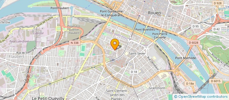 localisation de l'entreprise MONSIEUR MOHAMED HUSSEIN ISSA  ROUEN