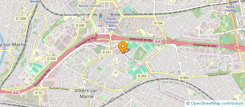 localisation de l'entreprise MONSIEUR MOHAMED IBN EL MADHI à VILLIERS-SUR-MARNE