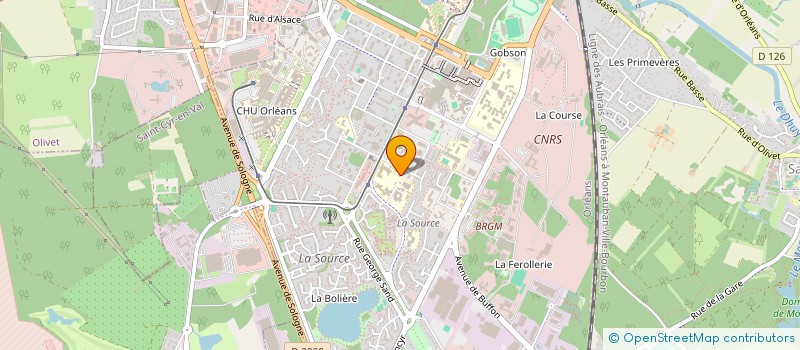 localisation de l'entreprise MONSIEUR MOHAMED IBNELKAID  ORLEANS