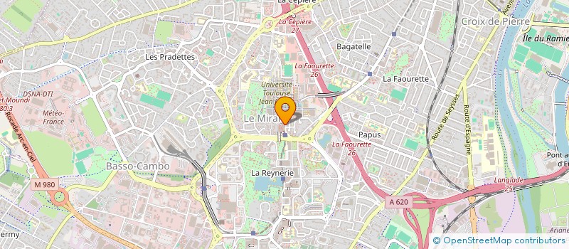 localisation de l'entreprise MONSIEUR MOHAMED IBRAHIM à TOULOUSE