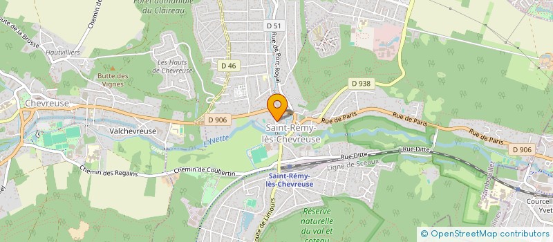 localisation de l'entreprise MONSIEUR MOHAMED IBRAHIM  SAINT-REMY-LES-CHEVREUSE