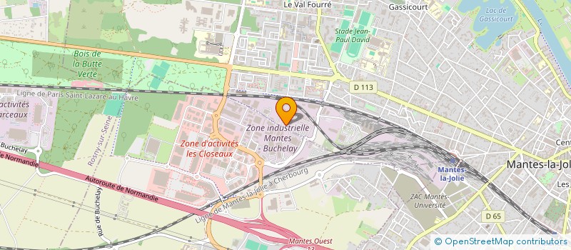 localisation de l'entreprise MONSIEUR MOHAMED IBRAHIM  MANTES-LA-JOLIE