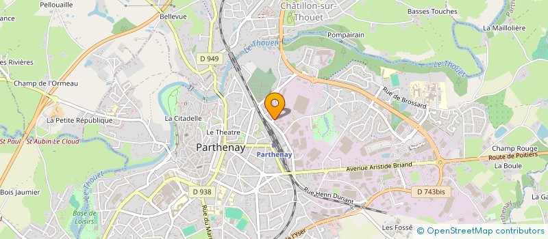 localisation de l'entreprise MONSIEUR MOHAMED IBRAHIM ABDALLAH  FAYE-L'ABBESSE