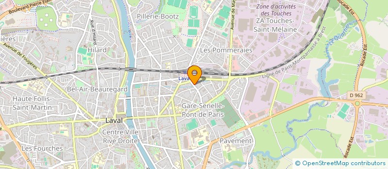 localisation de l'entreprise MONSIEUR MOHAMED IBRAHIM ABDALLAH à LAVAL
