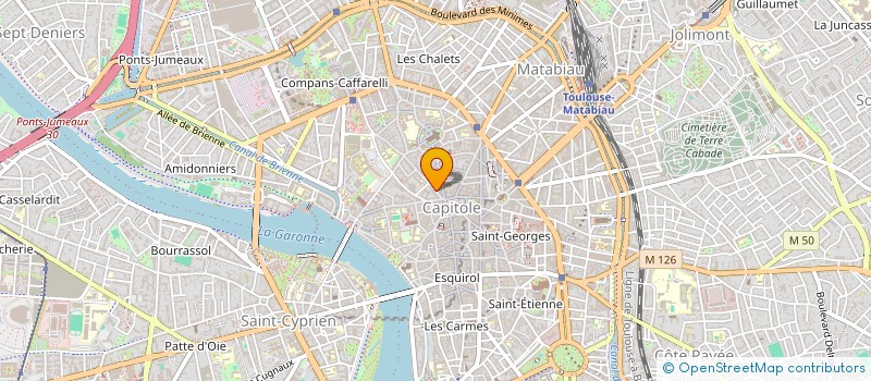 localisation de l'entreprise MONSIEUR MOHAMED IBRAHIM HASSAN à TOULOUSE