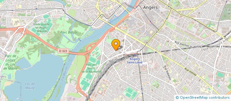 localisation de l'entreprise MONSIEUR MOHAMED IBRAHIM IDRISS à ANGERS