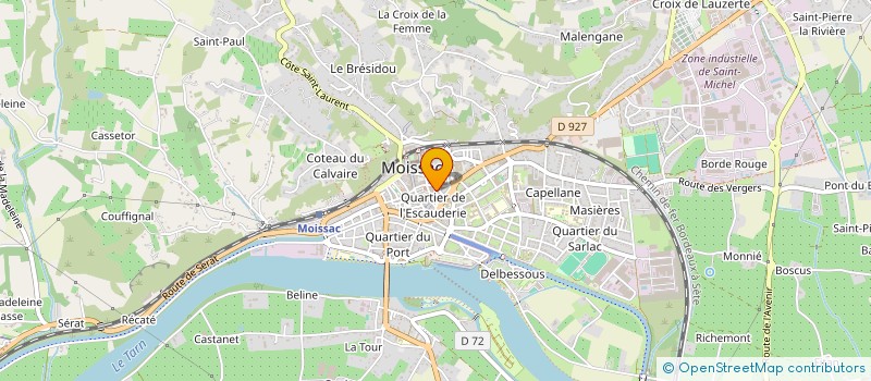 localisation de l'entreprise MONSIEUR MOHAMED IBRAHIMI à MOISSAC