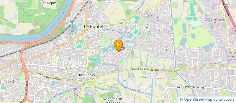 localisation de l'entreprise MONSIEUR MOHAMED IBRAHIMI AMAKRAN  LE PONTET