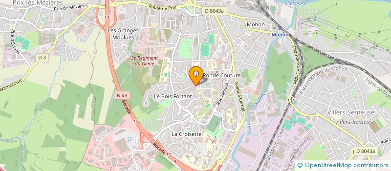 localisation de l'entreprise MONSIEUR MOHAMED ICHTIOUI EL MOSSAOUI à CHARLEVILLE-MEZIERES