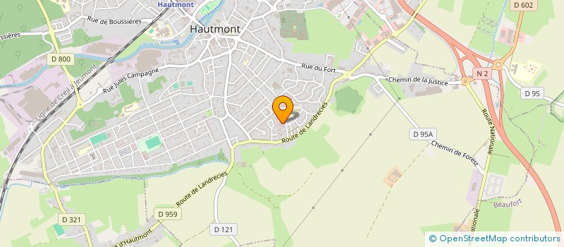 localisation de l'entreprise MONSIEUR MOHAMED ID ABDERRAHMANE  HAUTMONT