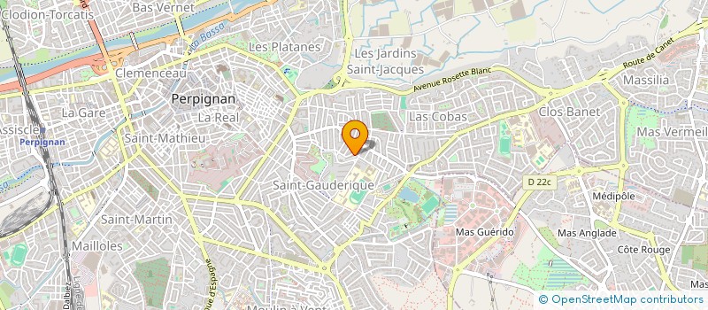 localisation de l'entreprise MONSIEUR MOHAMED ID BELKACEM  PERPIGNAN