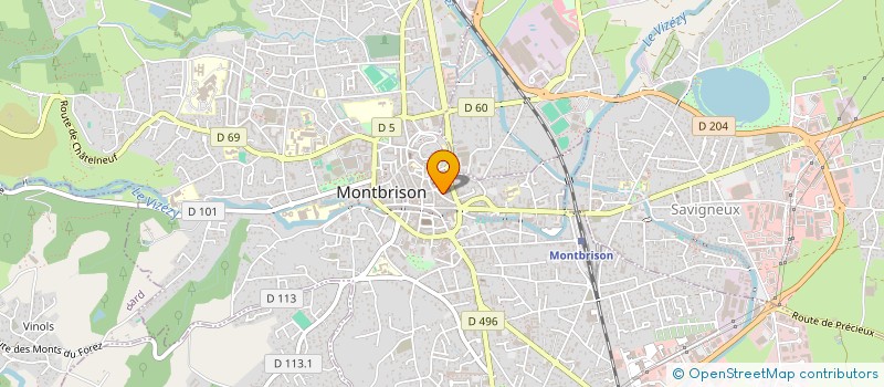 localisation de l'entreprise MONSIEUR MOHAMED IDEMOUMOUN  MONTBRISON