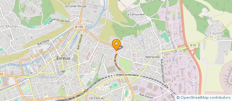 localisation de l'entreprise MONSIEUR MOHAMED IDOUDAOUD à EVREUX