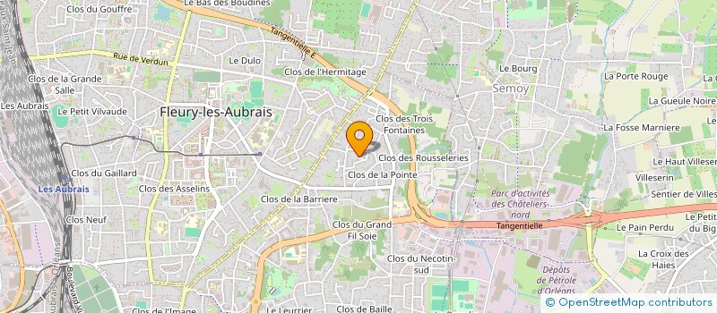 localisation de l'entreprise MONSIEUR MOHAMED IGANDOUREN à ORLEANS