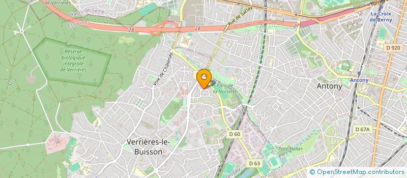 localisation de l'entreprise MONSIEUR MOHAMED IKBAL à VERRIERES-LE-BUISSON