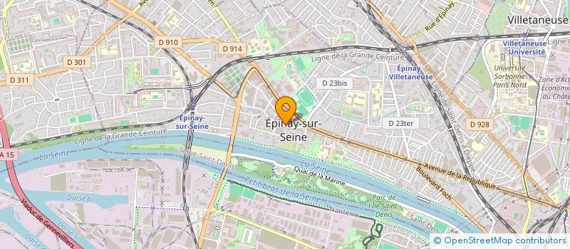 localisation de l'entreprise MONSIEUR MOHAMED ILHAM SAHUL HAMEED à EPINAY-SUR-SEINE