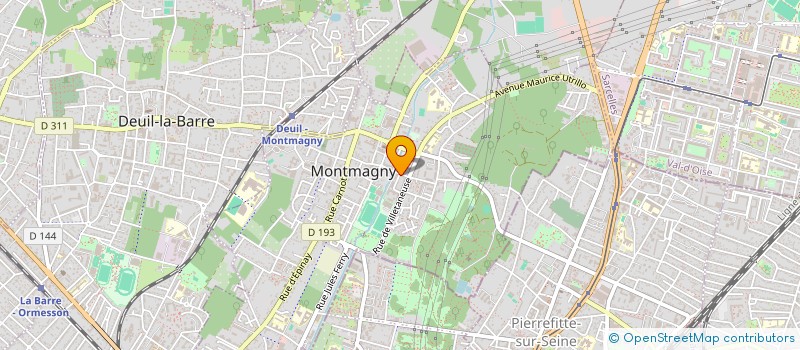 localisation de l'entreprise MONSIEUR MOHAMED-ILIES HEBBADJ  MONTMAGNY