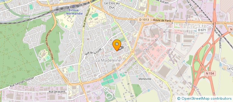 localisation de l'entreprise MONSIEUR MOHAMED IMARIGHAN à EVREUX