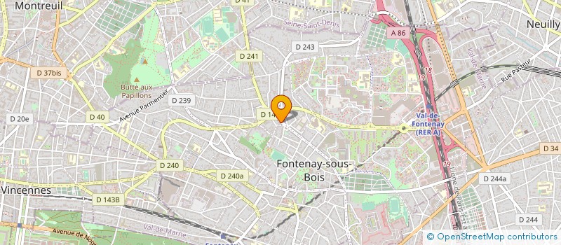 localisation de l'entreprise MONSIEUR MOHAMED IMMOULA à FONTENAY-SOUS-BOIS
