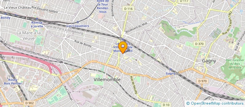 localisation de l'entreprise MONSIEUR MOHAMED IRFAN à VILLEMOMBLE