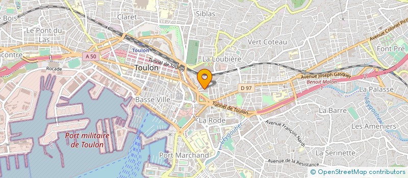 localisation de l'entreprise MONSIEUR MOHAMED ISLAM HENIDER  TOULON