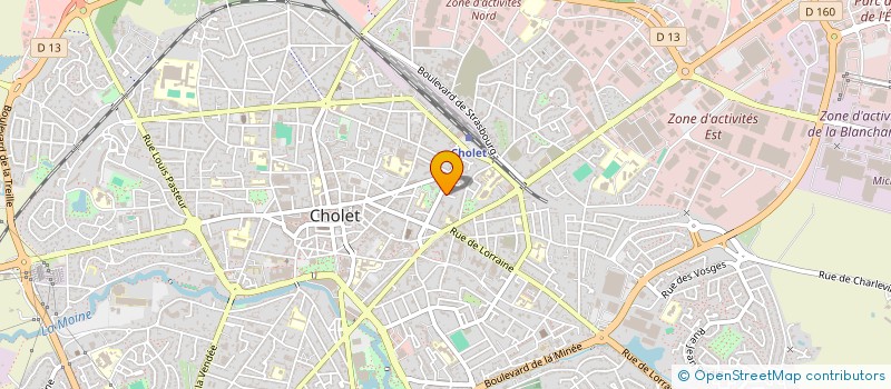 localisation de l'entreprise MONSIEUR MOHAMED ISMAIEL à CHOLET