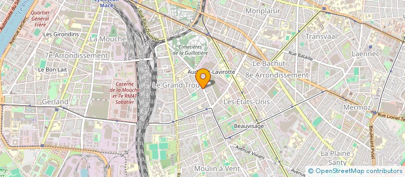 localisation de l'entreprise MONSIEUR MOHAMED ISMAIL ABDALLAH  LYON