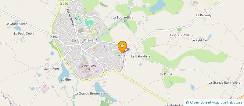 localisation de l'entreprise MONSIEUR MOHAMED ISSAOUI  LA BRUFFIERE