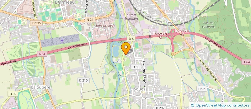 localisation de l'entreprise MONSIEUR MOHAMED ISSARI  SOUES