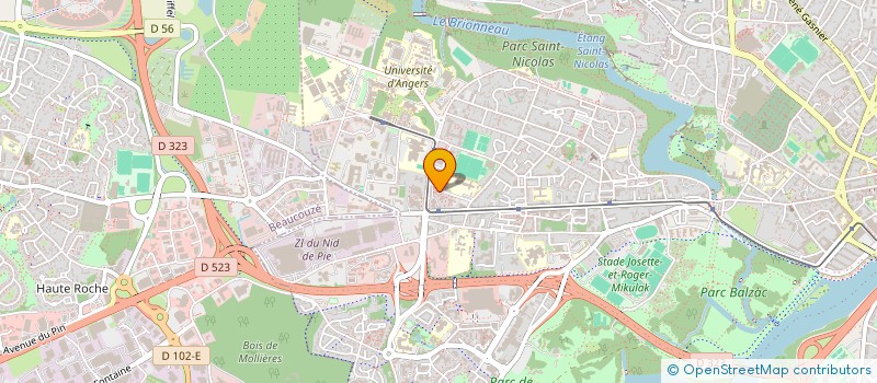 localisation de l'entreprise MONSIEUR MOHAMED ISSE ABDI à ANGERS