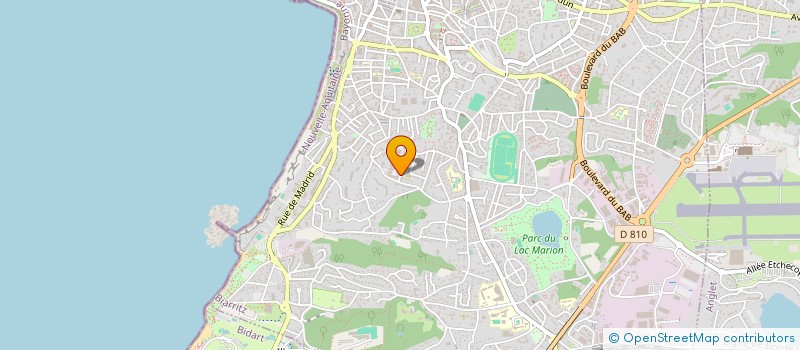 localisation de l'entreprise MONSIEUR MOHAMED ISSLAL IDIR OUALLA à BIARRITZ