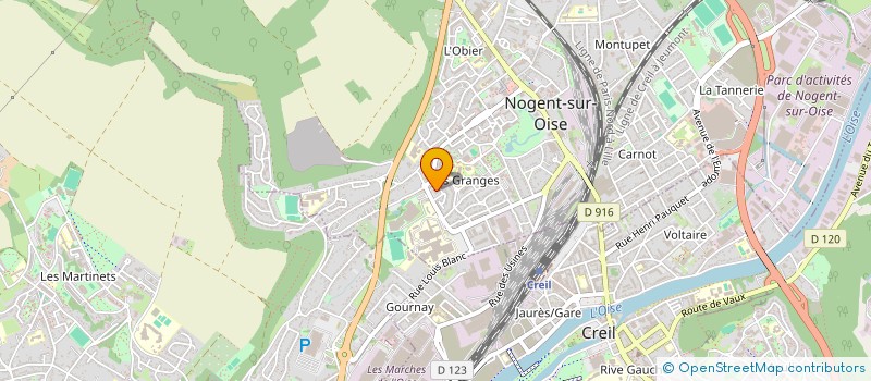 localisation de l'entreprise MONSIEUR MOHAMED IZOUGAGHEN à NOGENT-SUR-OISE