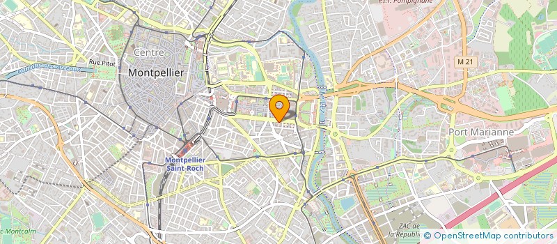 localisation de l'entreprise MONSIEUR MOHAMED JABAKHANJI à MONTPELLIER