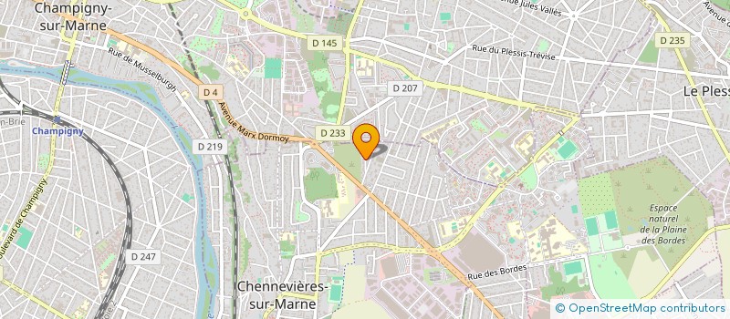 localisation de l'entreprise MONSIEUR MOHAMED JABER  CHENNEVIERES SUR MARNE