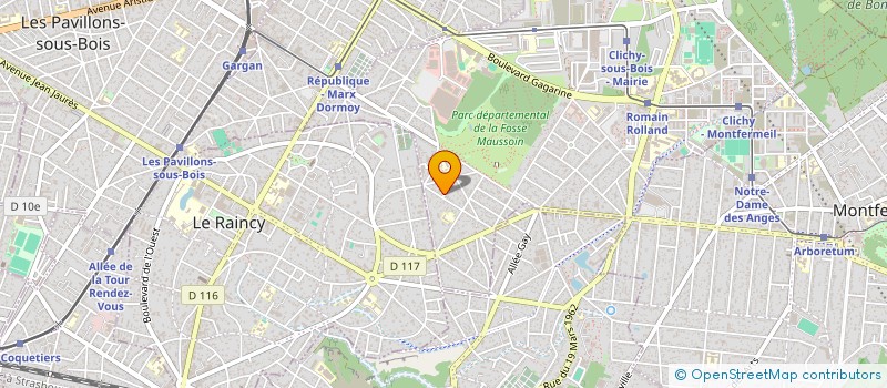 localisation de l'entreprise MONSIEUR MOHAMED JABI  CLICHY-SOUS-BOIS
