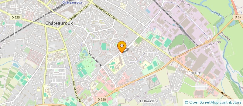 localisation de l'entreprise MONSIEUR MOHAMED JABNOUN à CHATEAUROUX