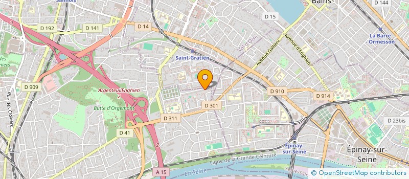 localisation de l'entreprise MONSIEUR MOHAMED JABOU  ARGENTEUIL