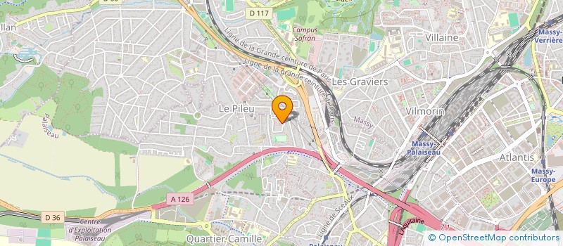 localisation de l'entreprise MONSIEUR MOHAMED JABOU  PALAISEAU