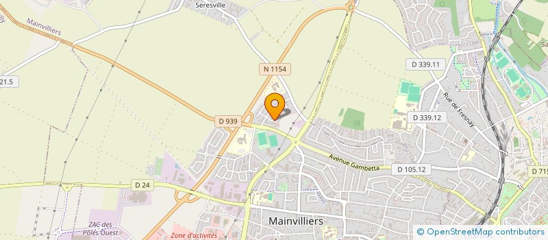 localisation de l'entreprise MONSIEUR MOHAMED JABRI à MAINVILLIERS