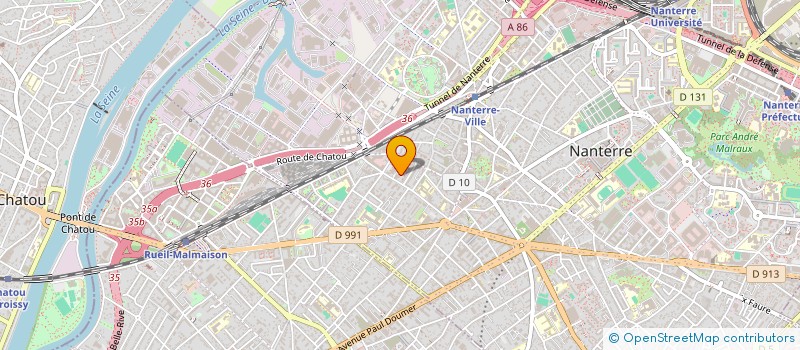 localisation de l'entreprise MONSIEUR MOHAMED JADIR à NANTERRE