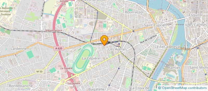 localisation de l'entreprise MONSIEUR MOHAMED JAFAR MOHAMED à TOULOUSE