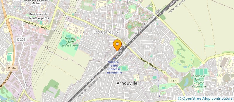 localisation de l'entreprise MONSIEUR MOHAMED JALILI à GONESSE