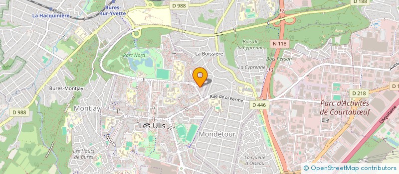 localisation de l'entreprise MONSIEUR MOHAMED JAMAA à LES ULIS