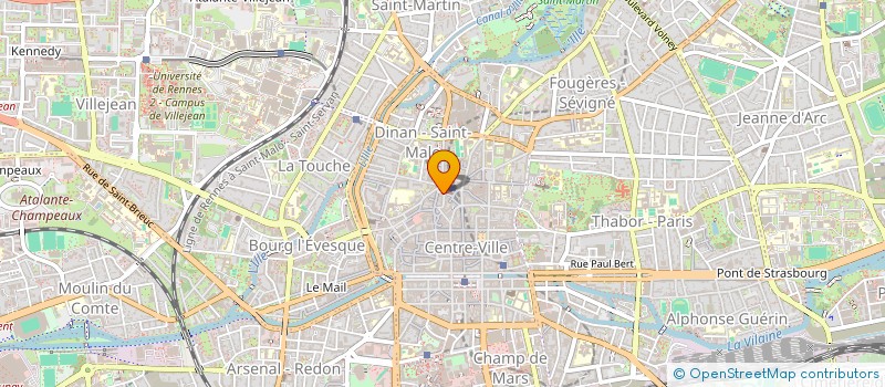 localisation de l'entreprise MONSIEUR MOHAMED JAMBA  RENNES