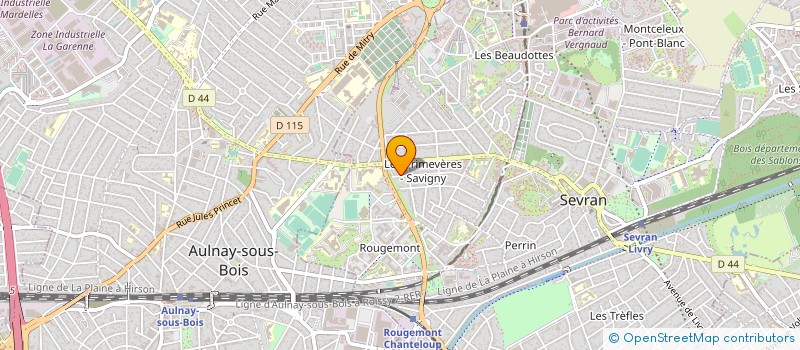 localisation de l'entreprise MONSIEUR MOHAMED JAOUANI à SEVRAN