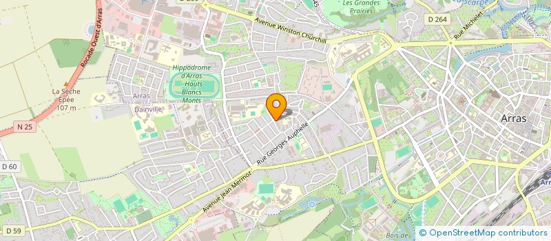 localisation de l'entreprise MONSIEUR MOHAMED JARAIB à ARRAS
