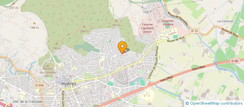 localisation de l'entreprise MONSIEUR MOHAMED JARBOUIA à HYERES