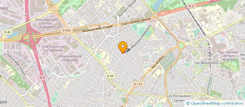 localisation de l'entreprise MONSIEUR MOHAMED JARI à AULNAY-SOUS-BOIS