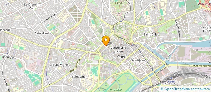 localisation de l'entreprise MONSIEUR MOHAMED JATIOUI RAJI à CAEN